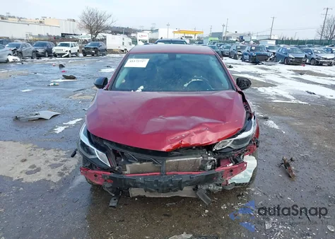 2019 Chevrolet Cruze Lt from USA, damaged, VIN 1G1BE5SM4K7122872